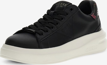 GUESS Platform trainers 'ELBINA11' in Black: front