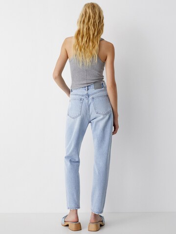 Pull&Bear Skinny Jeansy w kolorze niebieski