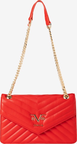 Geantă de umăr 'Blair' de la 19V69 ITALIA pe roșu: față