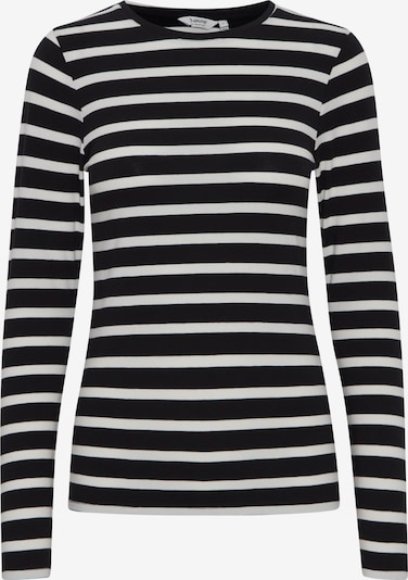 b.young Shirt ' PAMILA' in schwarz / weiß, Produktansicht