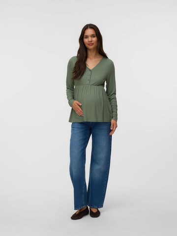 MAMALICIOUS Shirt in Groen