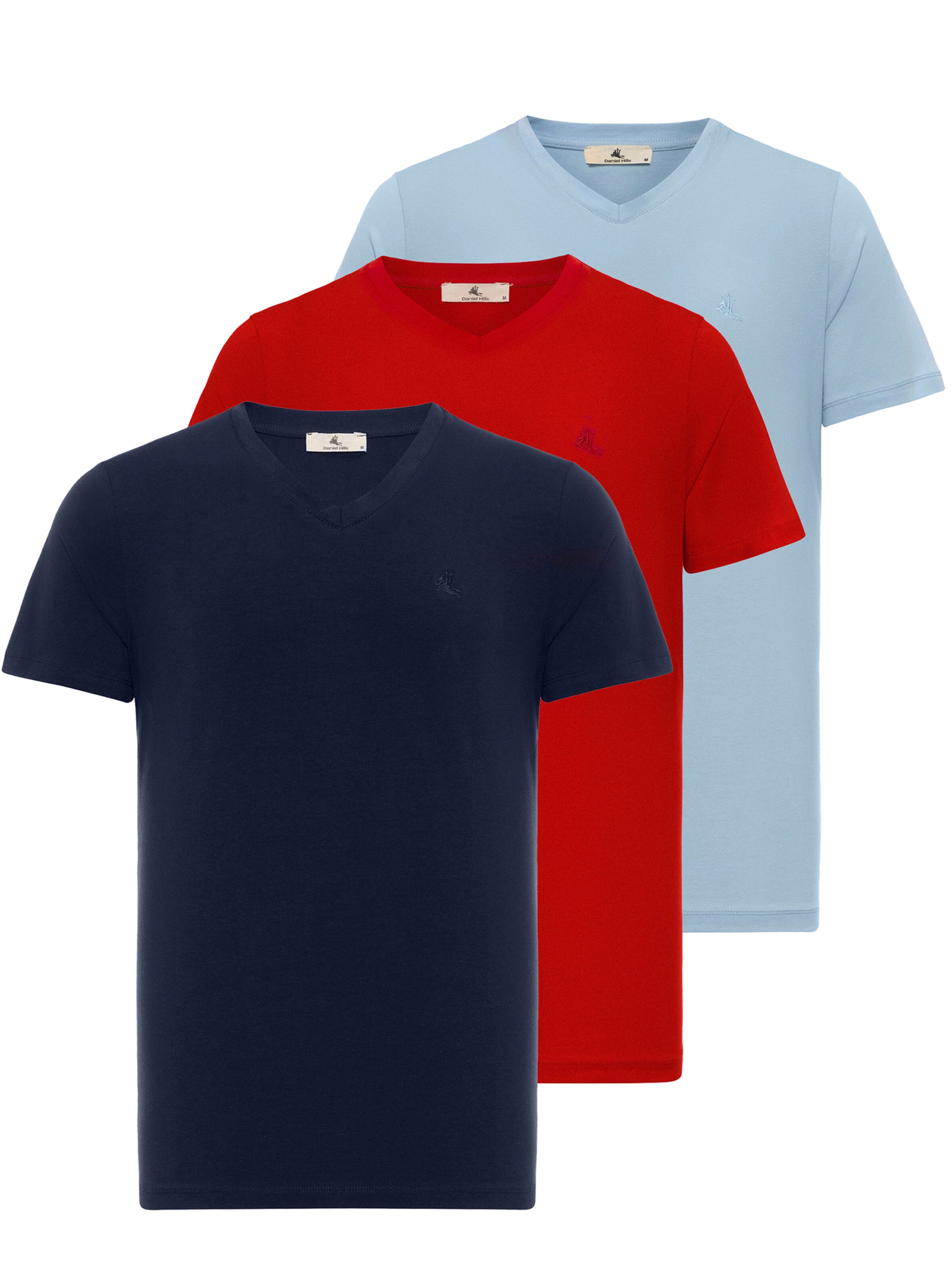 T-Shirt Daniel Hills en bleu : devant