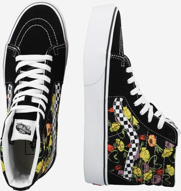 VANS Кроссовки на платформе в Черный