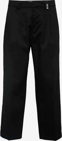 Regular Pantalon Versace Jeans Couture en noir : devant