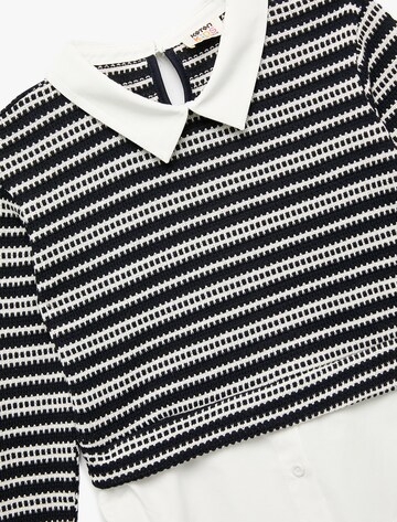 Koton Sweatshirt in Schwarz