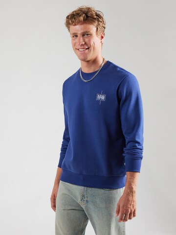 G-STAR Sweatshirt in Blau: Vorderseite