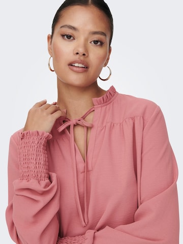 ONLY Blouse 'METTE EVA' in Roze