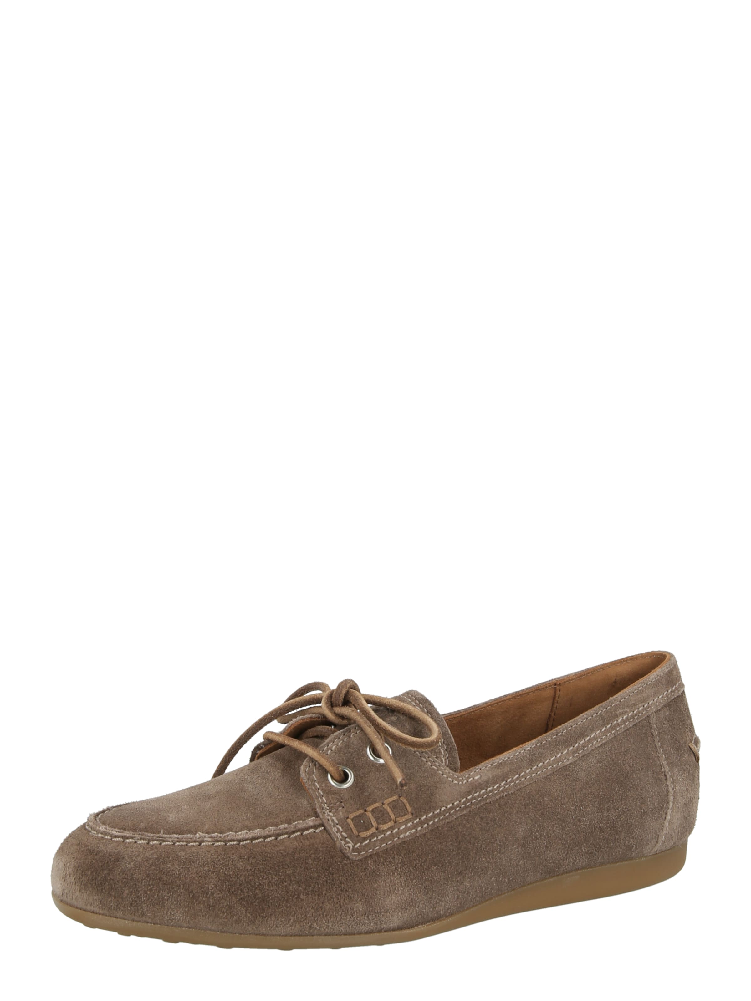 Paul Green Moccasins in Brown: front