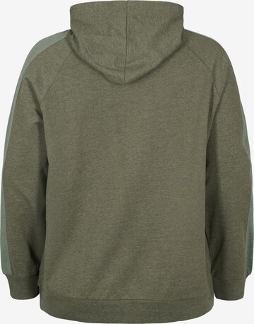 Active by Zizzi Athletic Sweatshirt 'CADEMI' in Green