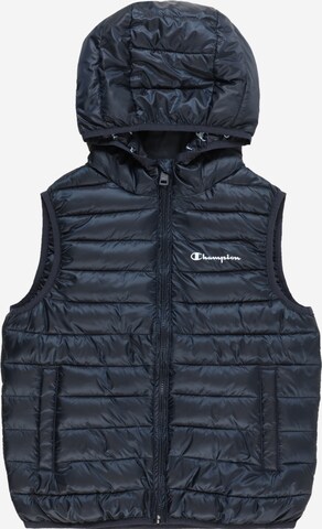 Champion Authentic Athletic Apparel Vest in Blue: front