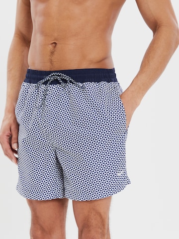 Threadbare Zwemshorts 'Kite' in Blauw