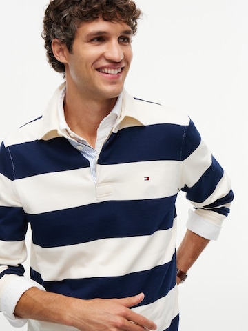 TOMMY HILFIGER Poloshirt 'ESSENTIAL' in Beige
