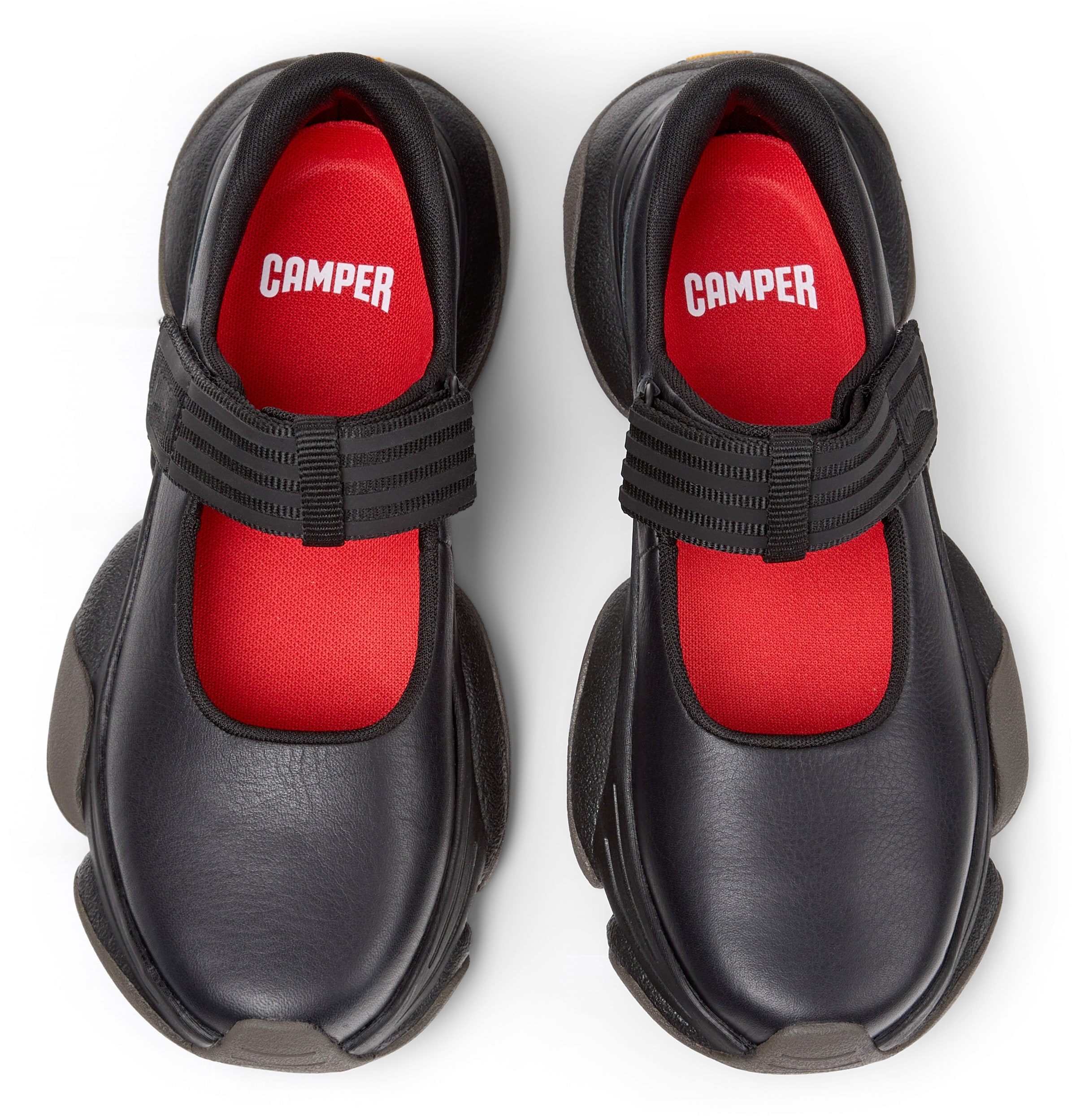 CAMPER Strap ballerina 'Karst 2' in Black