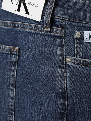 Calvin Klein Jeans Regular Jeansshorts ' ' in Blau