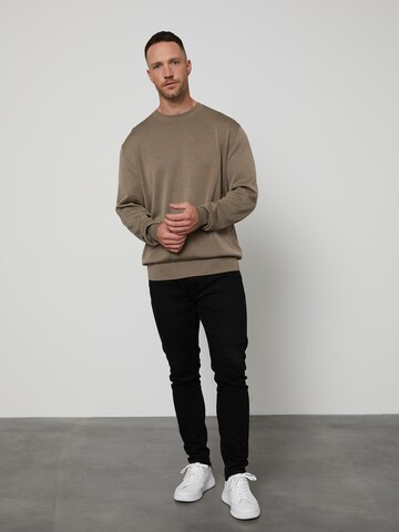 DAN FOX APPAREL Pullover 'Gregor' i brun