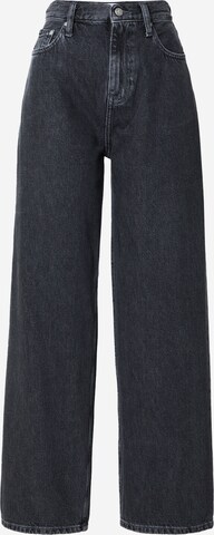 Wide Leg Jean Calvin Klein Jeans en gris : devant