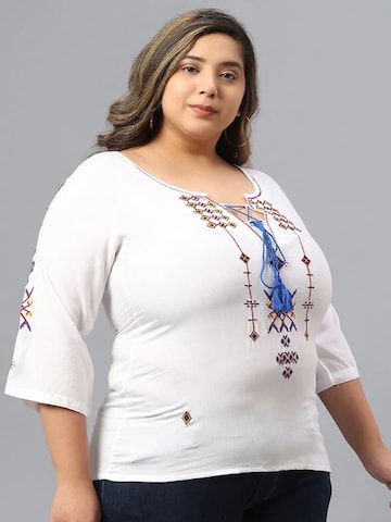 PfauGermany Oversized Shirt in White