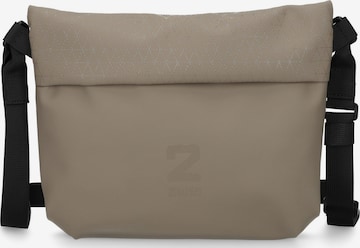 Sac à bandoulière ZWEI en marron : devant