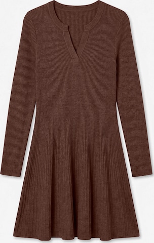 VERO MODA - Vestido 'AWHedda' en marrón: frente