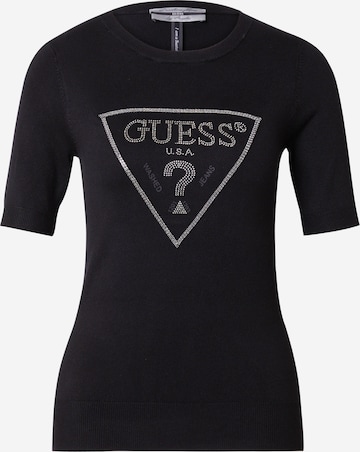 GUESS Sweater 'KAYLA' in Black: front