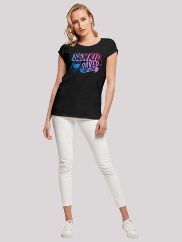 F4NT4STIC Shirt 'Sex Education Sex Kid Blend Netflix TV Series' in Black
