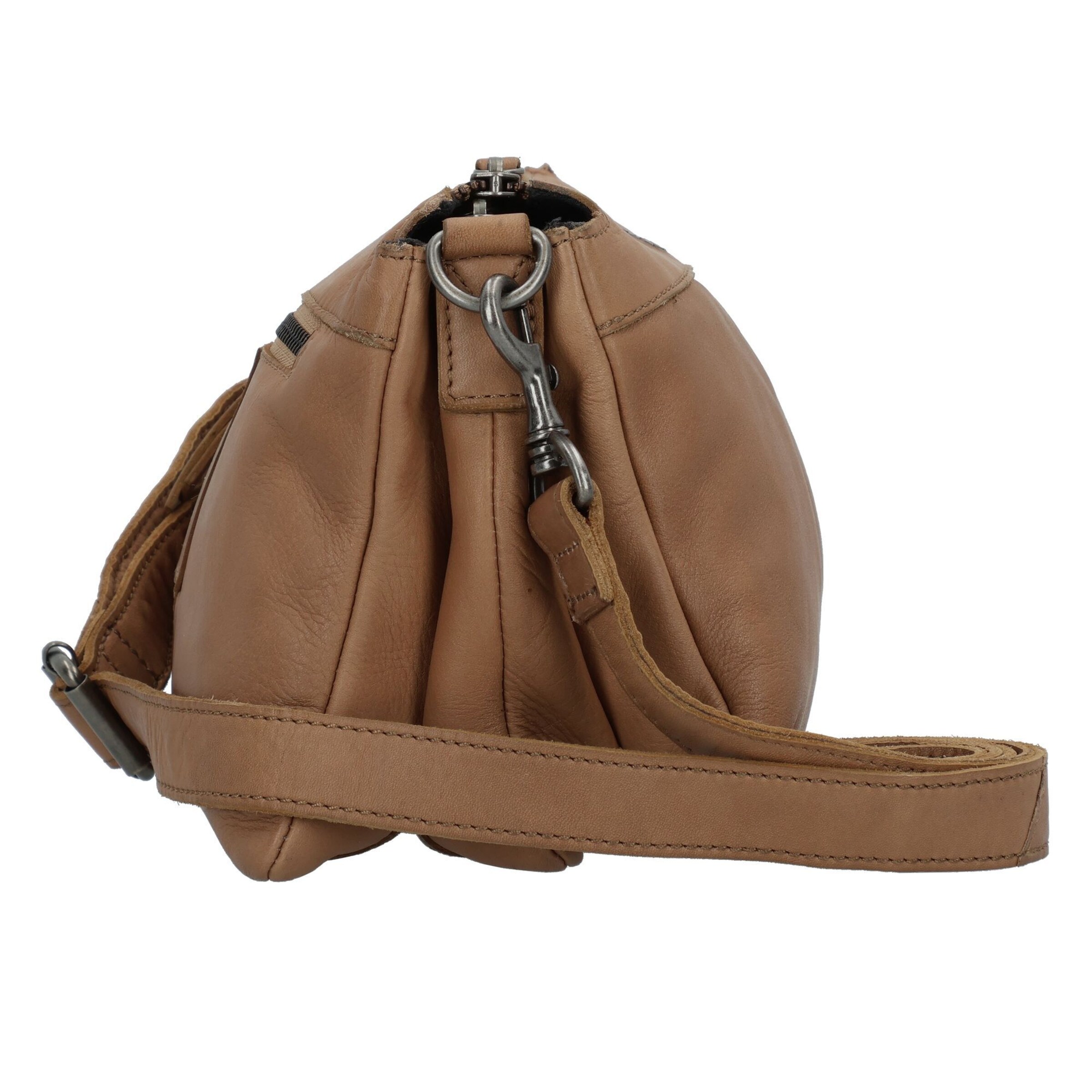 Harbour 2nd Umhängetasche 'Soft Weaving' in Braun