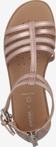 GEOX Sandals 'J S.Karly G. D' in Pink