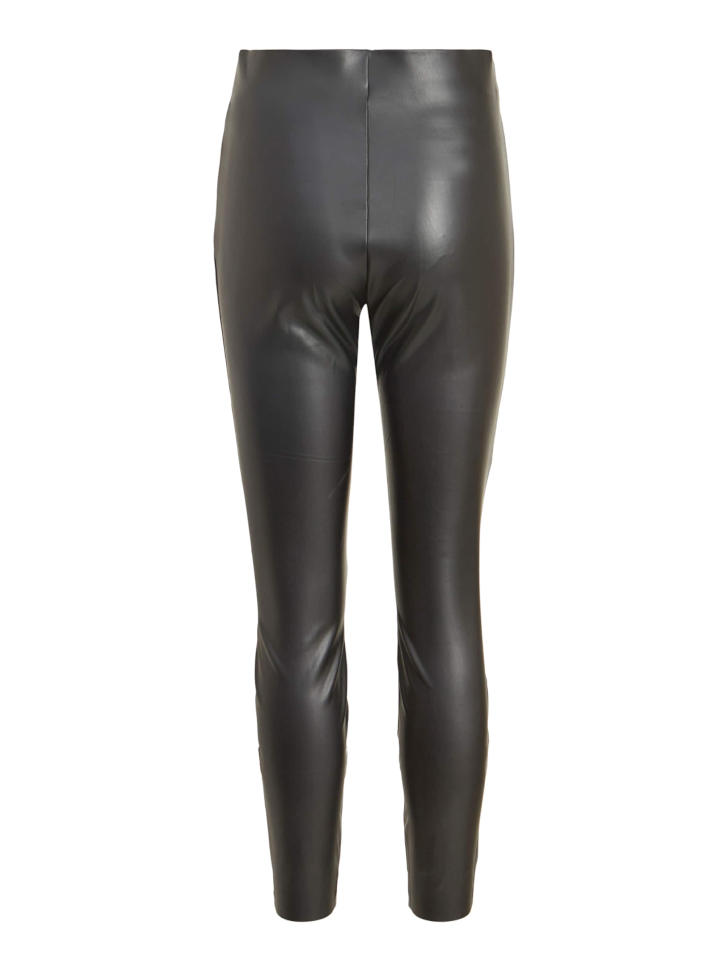 VILA Skinny Pants 'Barb' in Black