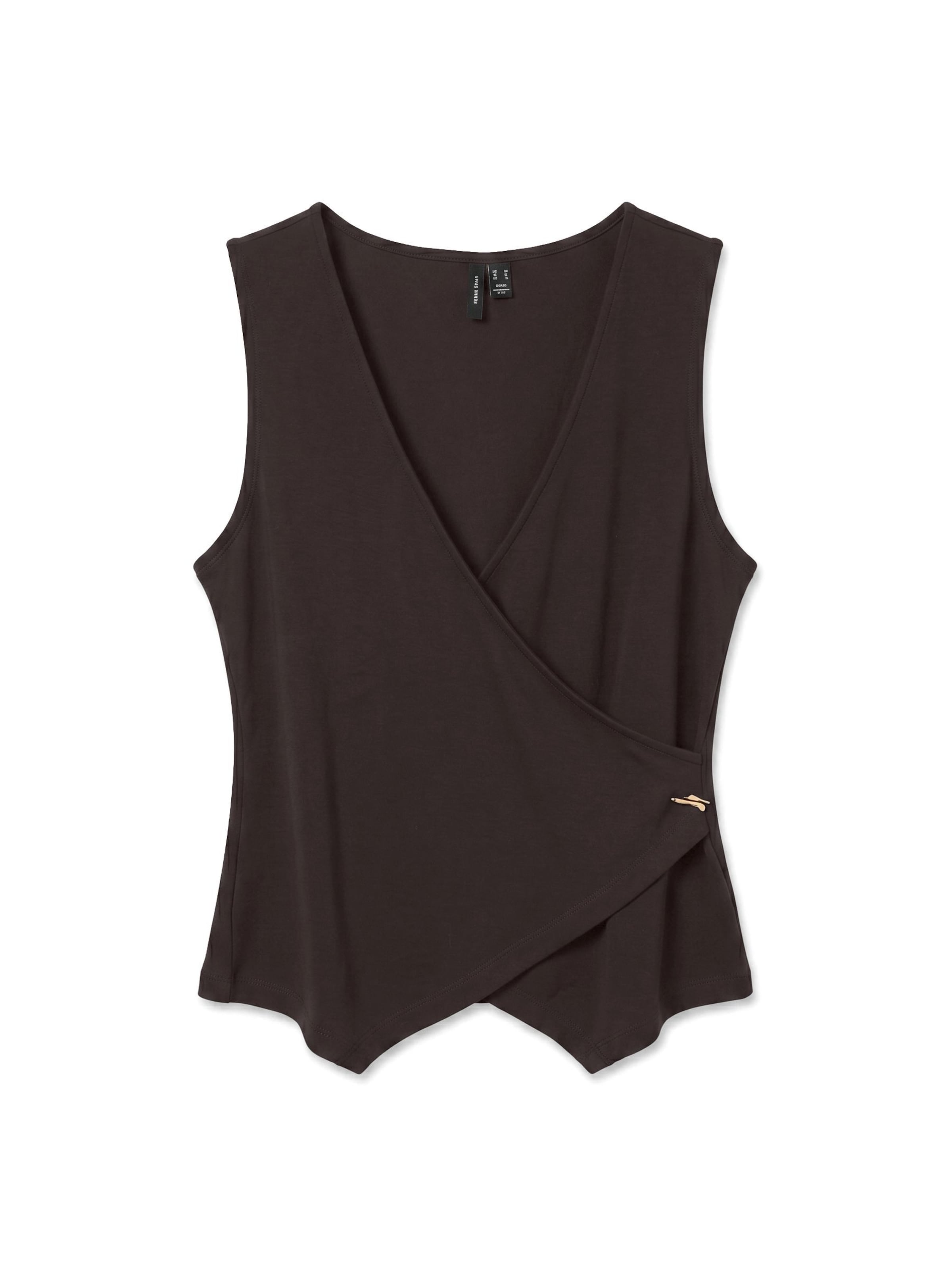 VERO MODA Top 'VMSMilla' in Brown: front