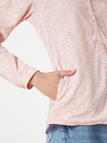 CRAGHOPPERS - Blusa funcional en rosa