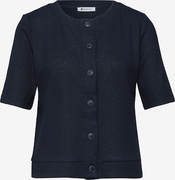 STREET ONE Knit Cardigan in Blue: front