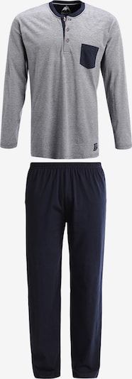 CECEBA Pitkä pyjama värissä marine / laivastonsininen / offwhite, Tuotenäkymä