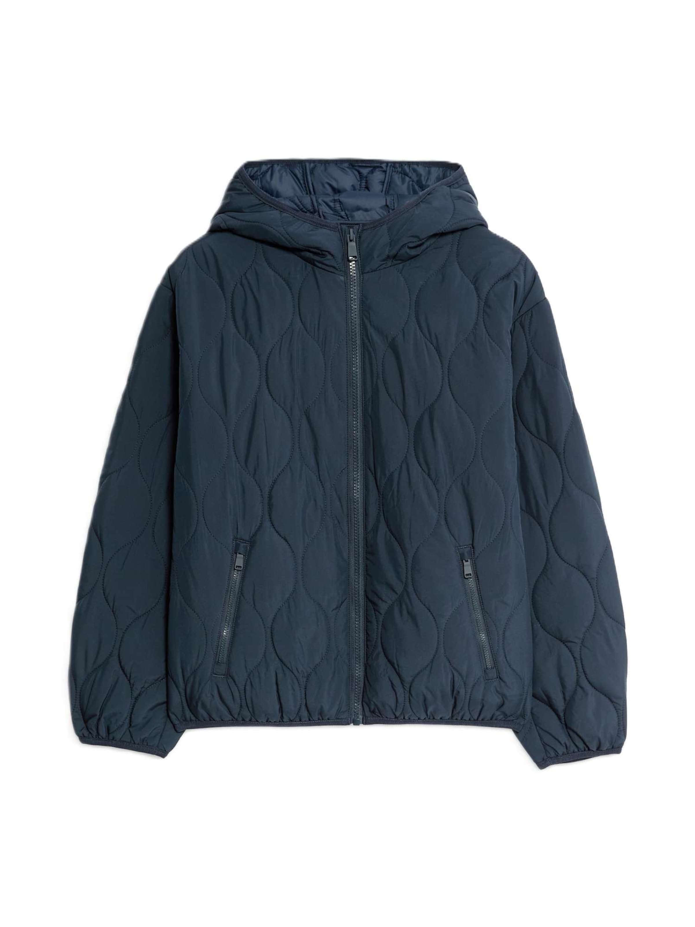 Veste mi-saison Marks & Spencer en bleu : devant