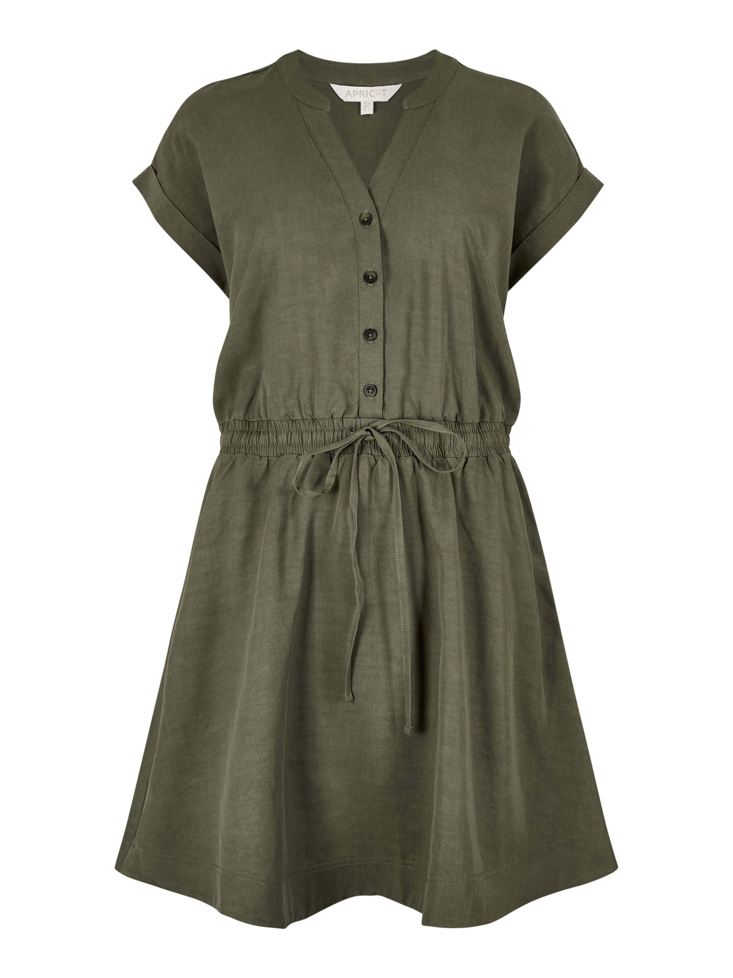Robe d’été Apricot en vert : devant