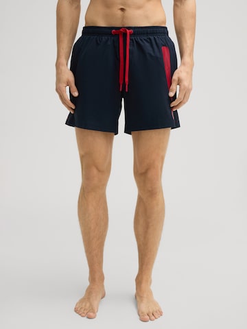 JOOP! Jeans Zwembroek in Blauw: voorkant