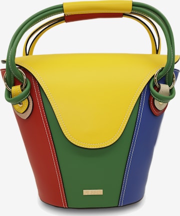 BESSO Handbag in Yellow: front