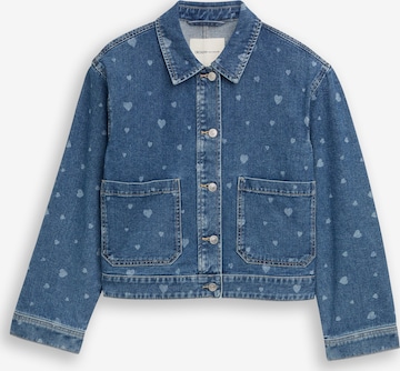 TOM TAILOR DENIMPrijelazna jakna - plava boja: prednji dio