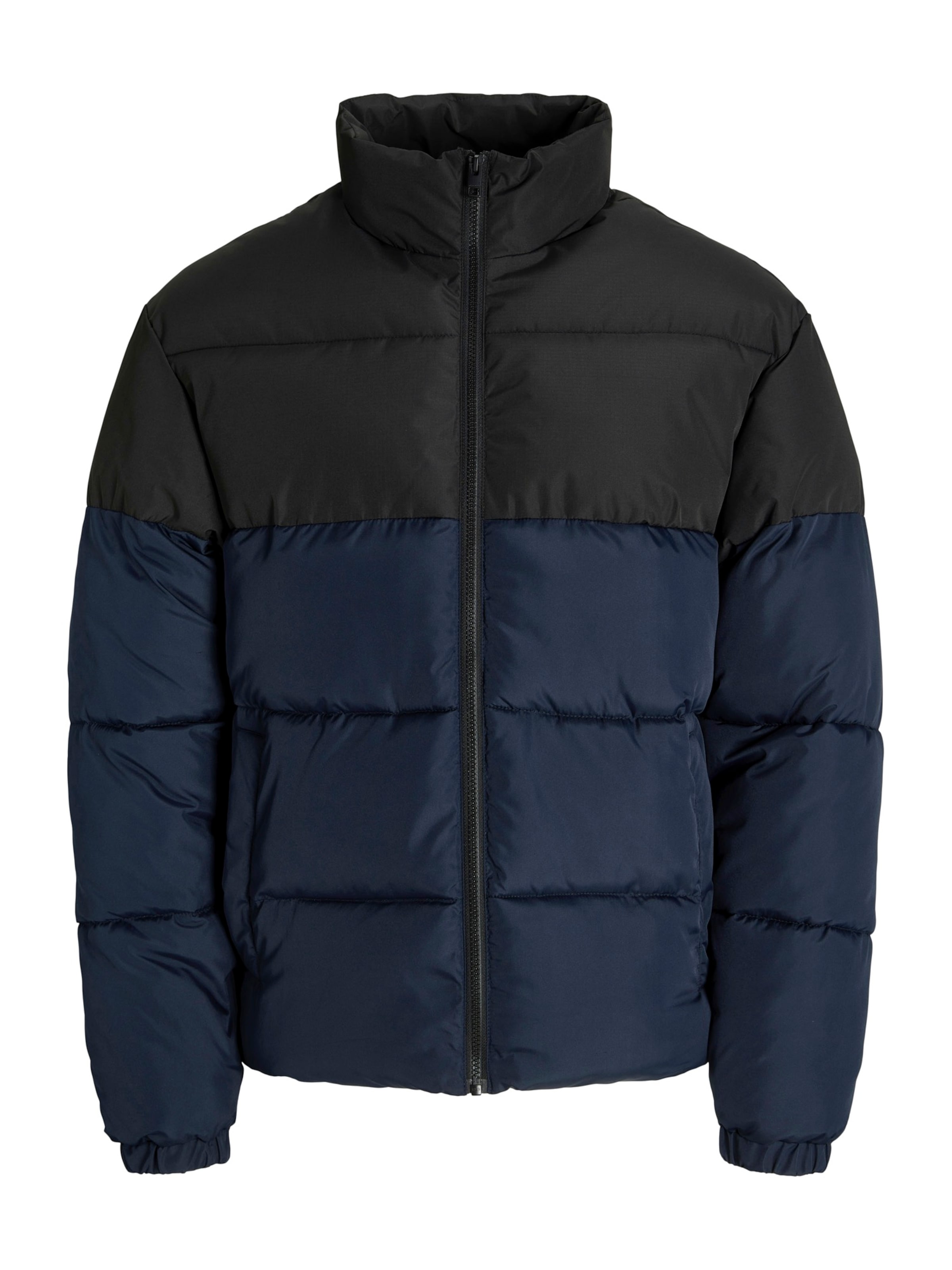 JACK & JONES Winter Jacket 'JJMaze' in Blue: front