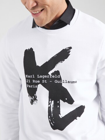 Karl Lagerfeld Sweatshirt in Weiß