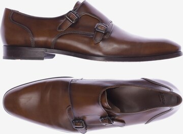 LLOYD Flats & Loafers in 47 in Brown: front