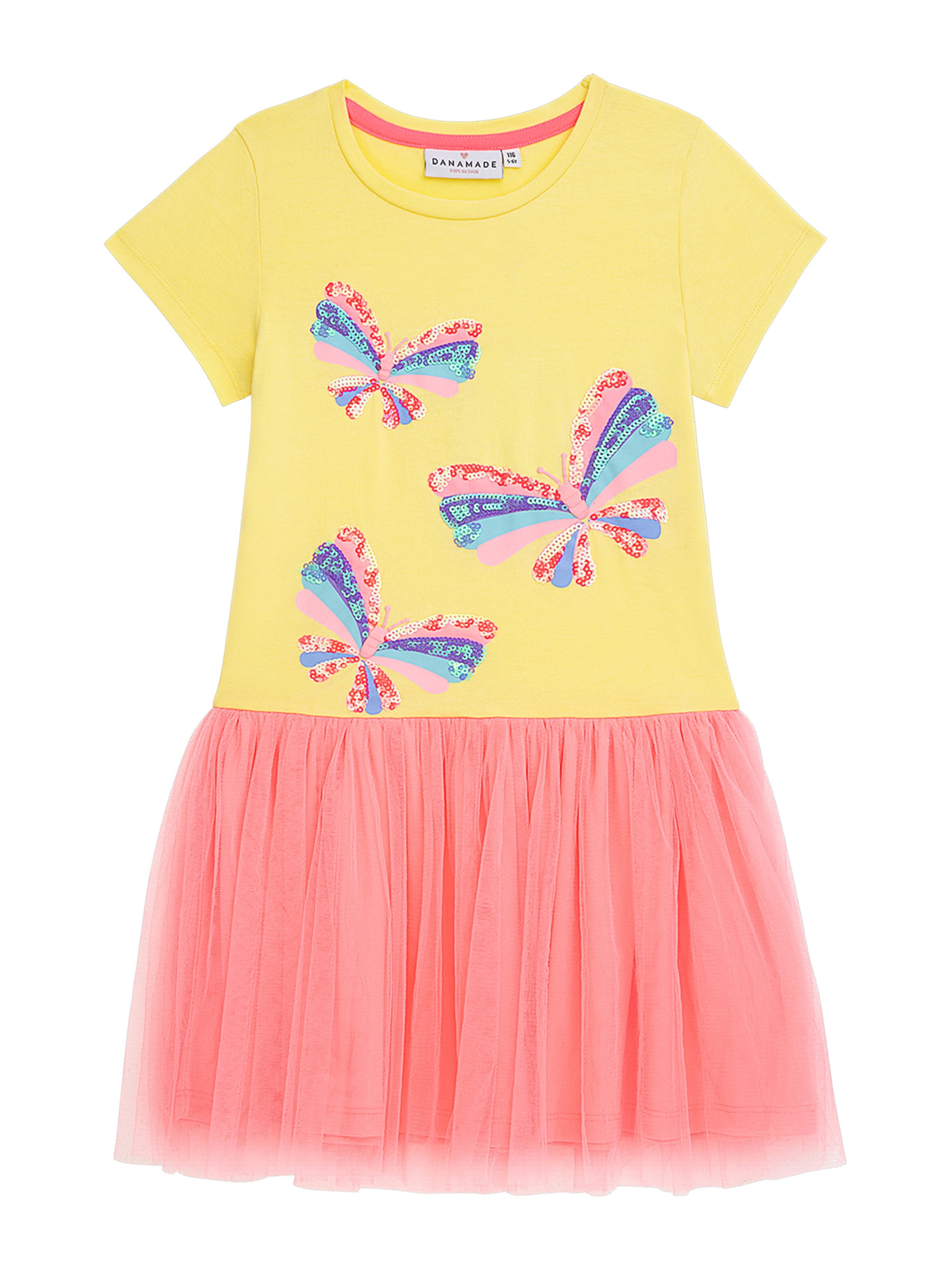 Abito di Danamade in giallo: frontale