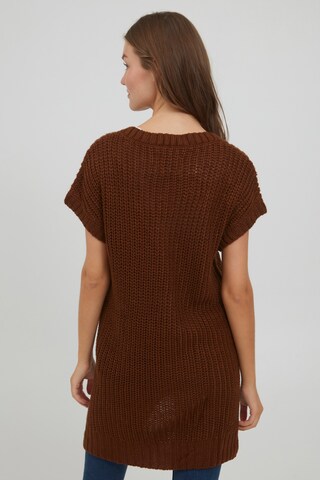 Oxmo Pullover 'Lene' in Braun