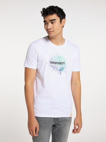 SOMWR Shirt 'MEASURE TEE' in White: front