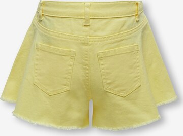 KIDS ONLY Regular Shorts 'Chiara' in Gelb
