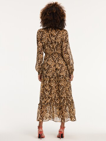 Shiwi - Vestido 'JADE LEOPARD' en marrón