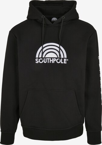 SOUTHPOLE Sweatshirt in Schwarz: predná strana