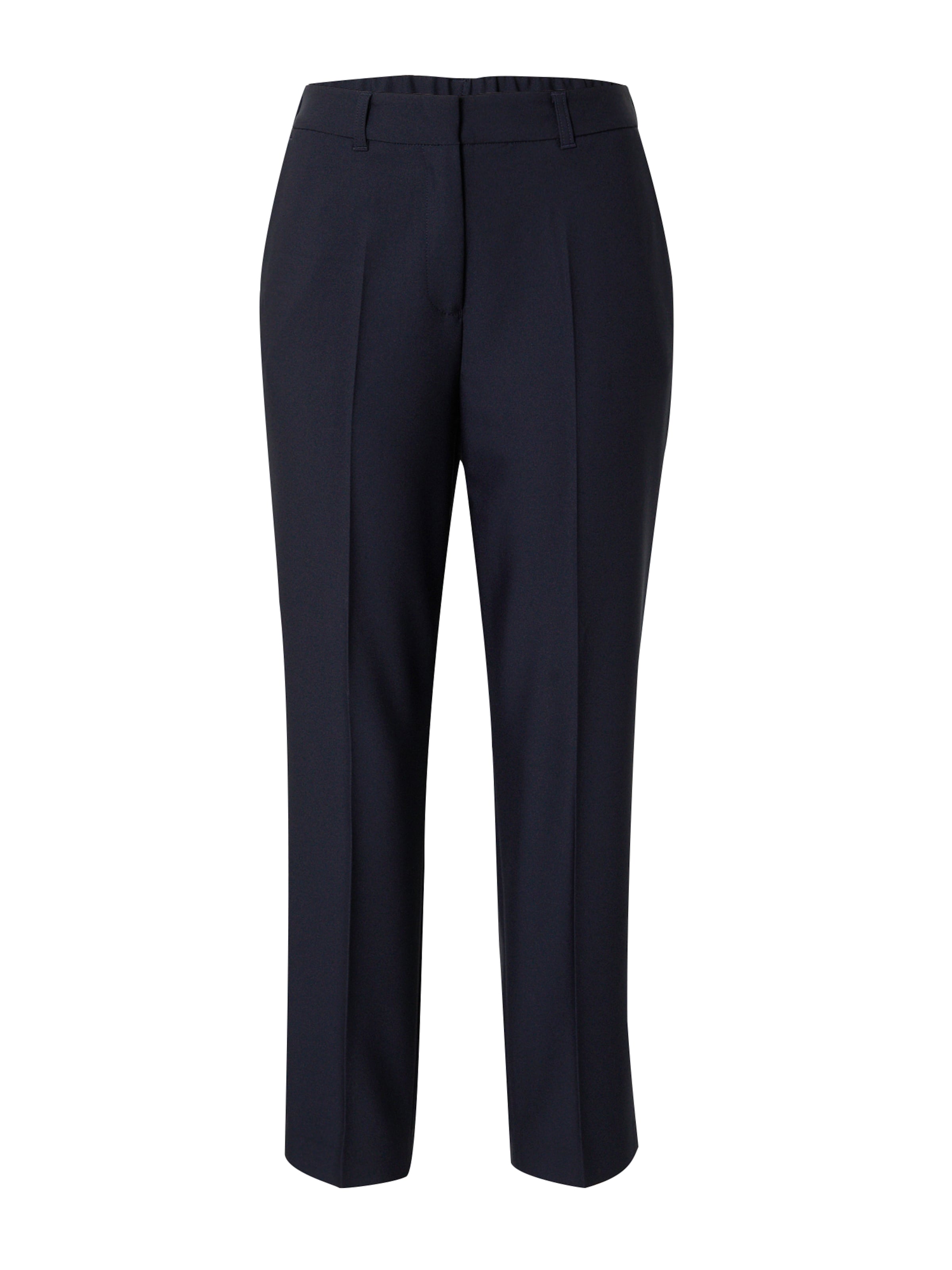 Regular Pantalon à plis s.Oliver BLACK LABEL en bleu : devant