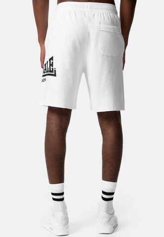 Regular Pantalon 'POLBATHIC' LONSDALE en blanc