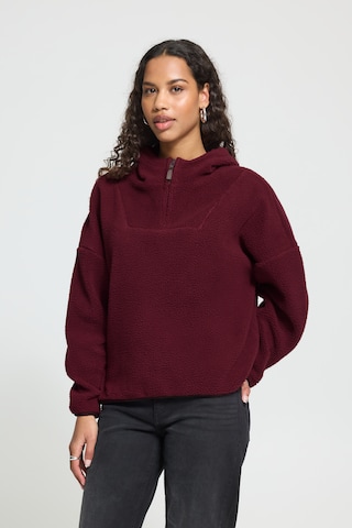 ICHI - Pullover 'Monsi' em vermelho: frente