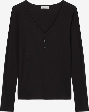 Marc O'Polo Pajama shirt ' Modern Move ' in Black: front